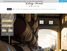 Tablet Screenshot of elingforest.com.au